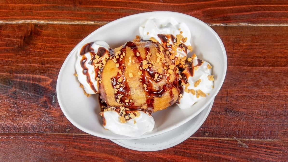 Fried ice cream.
