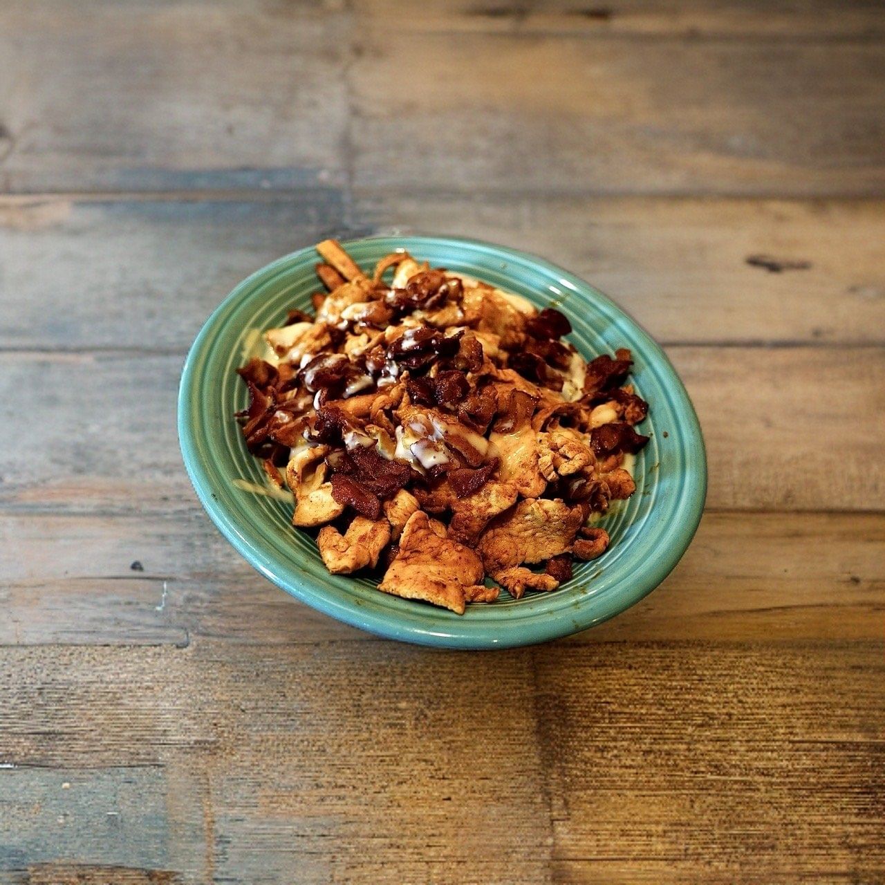 Bacon, Chicken & Cheese Fries.