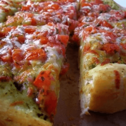 Pesto Pizza Appetizer.