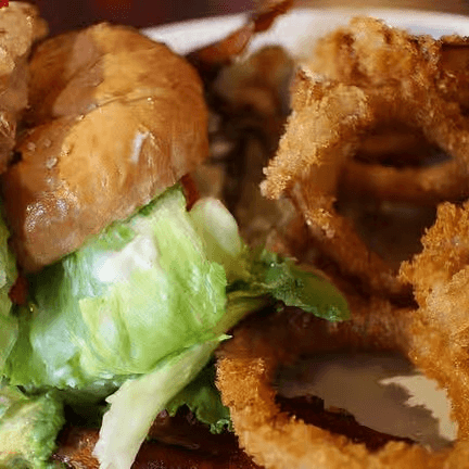 Homemade Onion Rings.