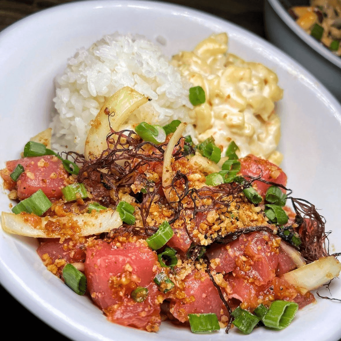 Chef Special Hawaiian Poke Bowl.