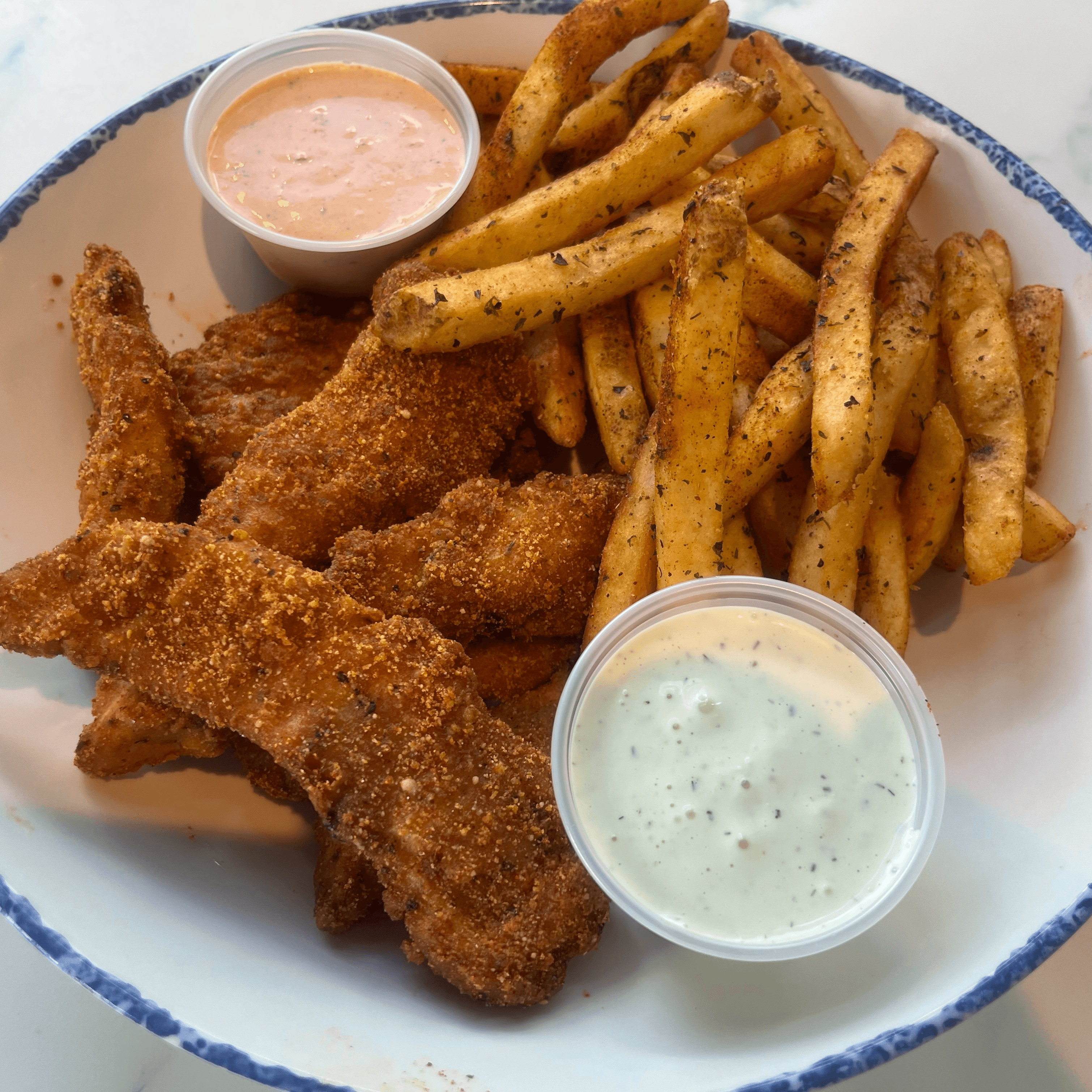 Spicy Parmesan Tenders.