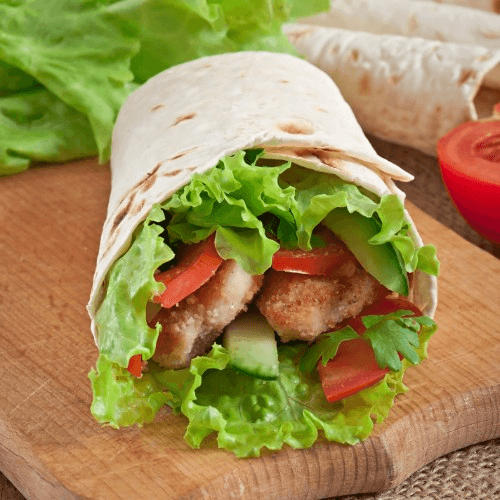 Chicken Avocado Wrap.