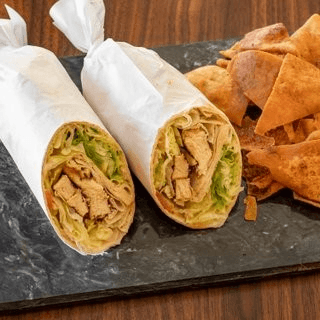 Chicken & Hummus Sandwich.