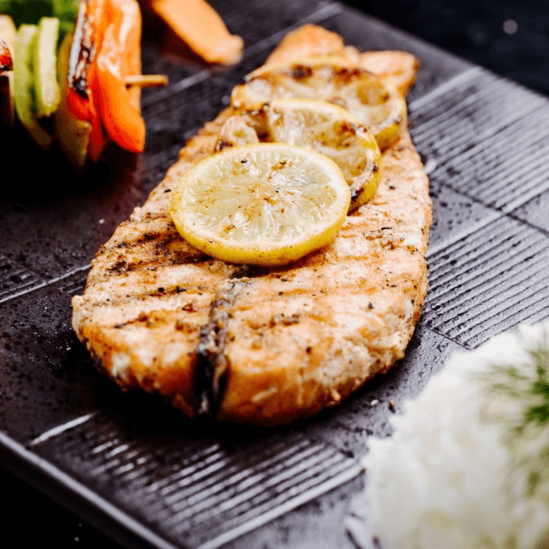 Blackened Mahi Entrée.