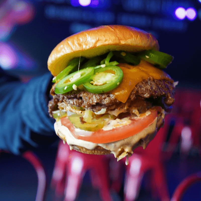 Build Your Own Burger + Fries.