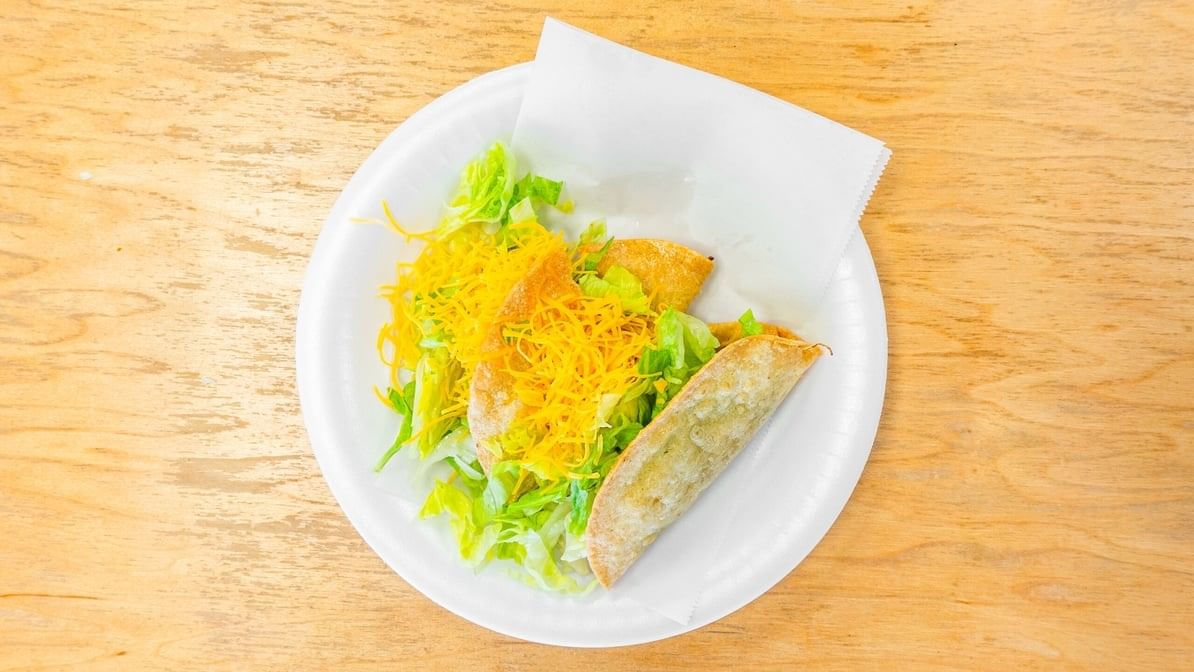 (1) Crunchy Beef Taco.