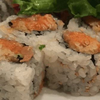 Spicy Salmon Roll.