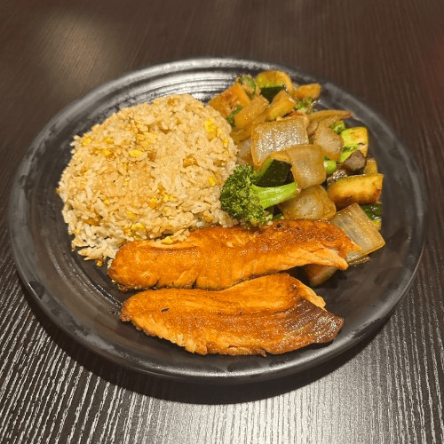 Salmon Hibachi.