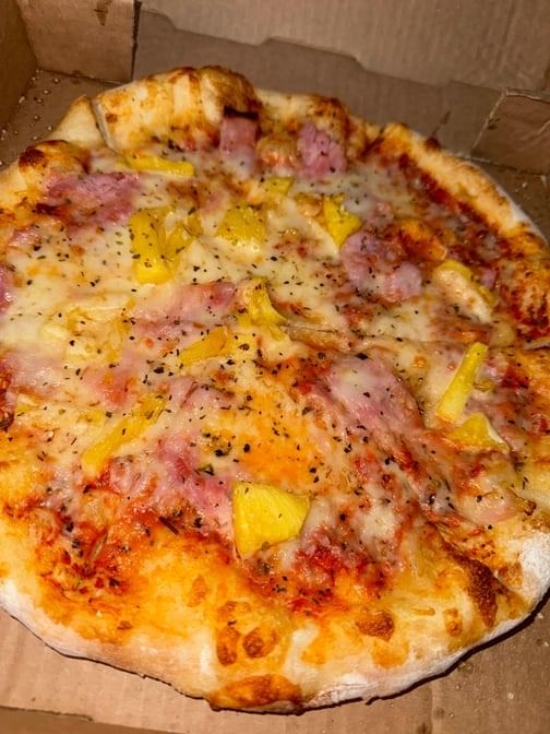 BYO Cheese And Marinara Pizza Half Moon.