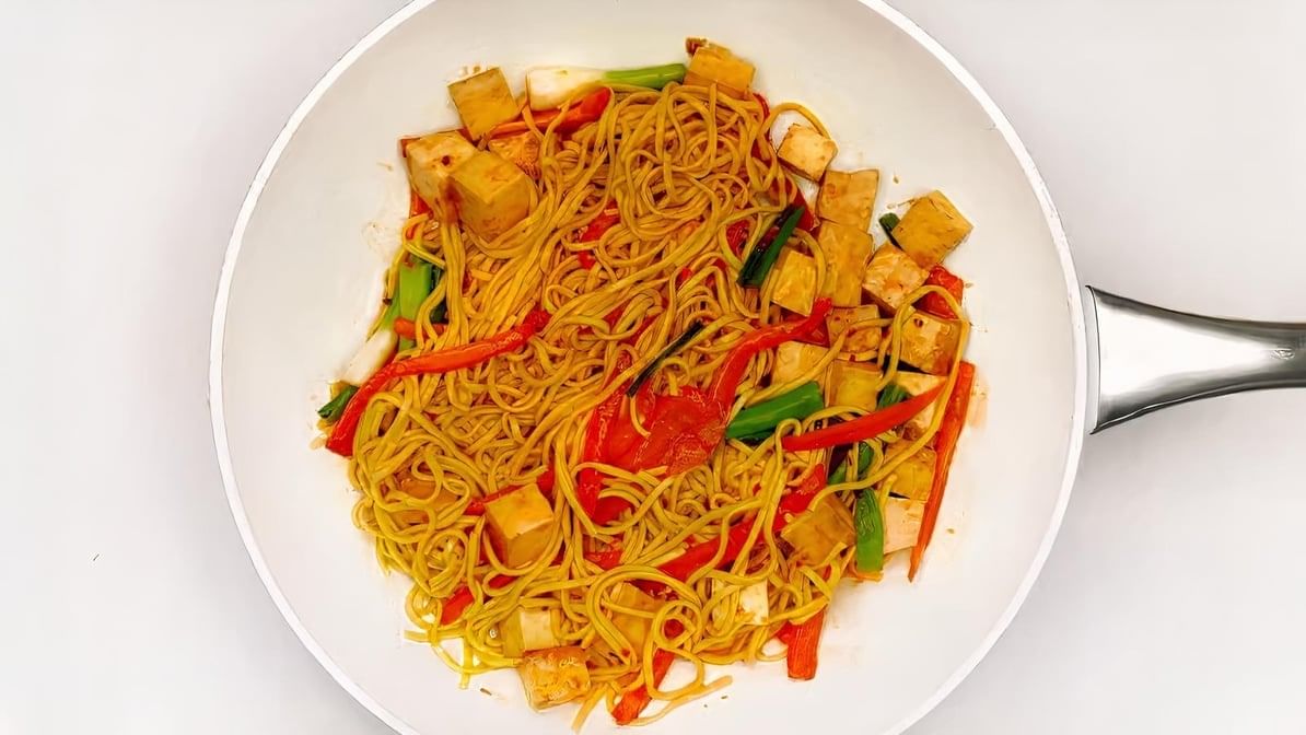 Paneer Noodles.