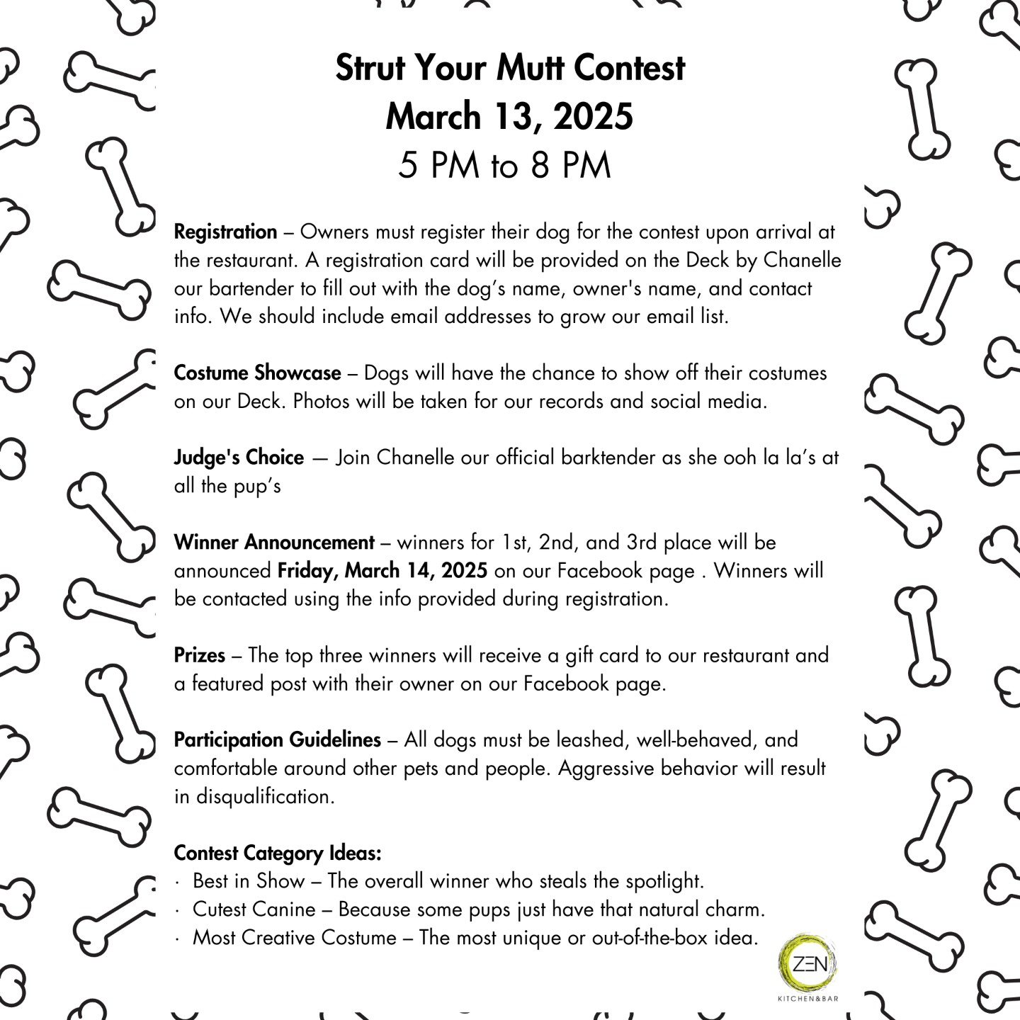 Contest Rules & Prizes