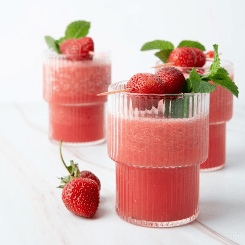 Strawberry Basil Smash.