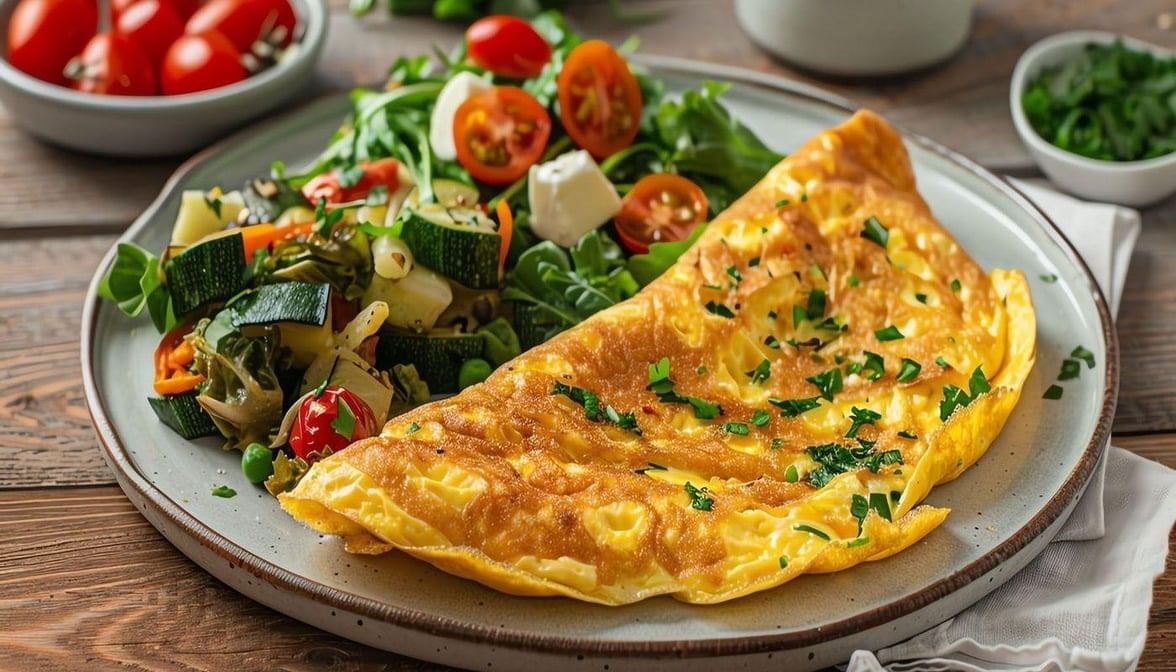 Cheese Omelette.
