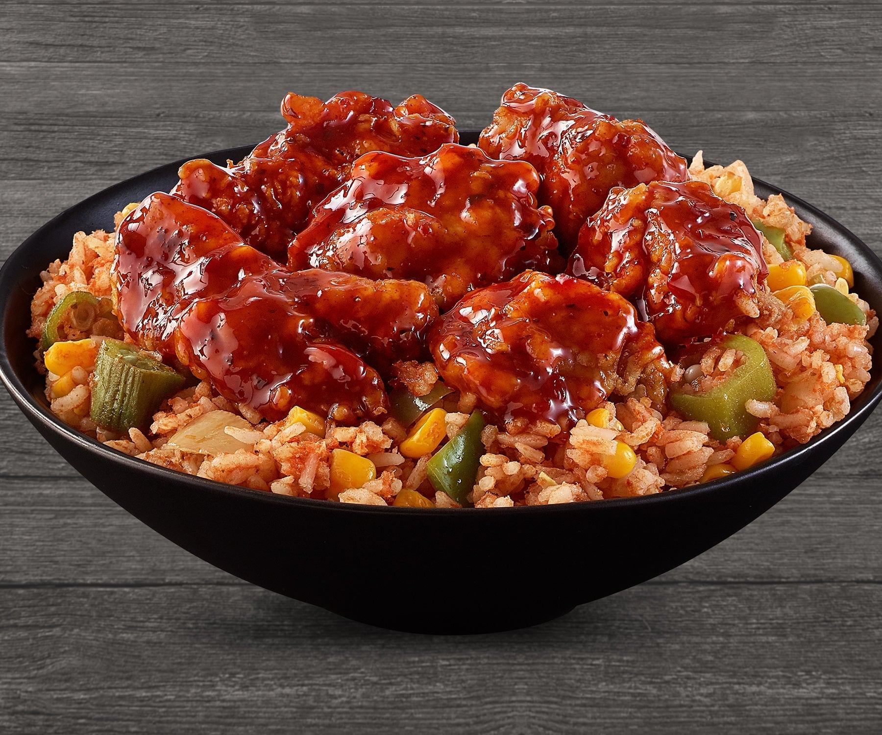 Korean BBQ Chicken Bowl.