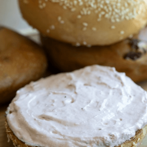 Bagel with Flavored Cream Cheese