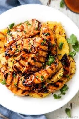 Grilled Maui Chicken.