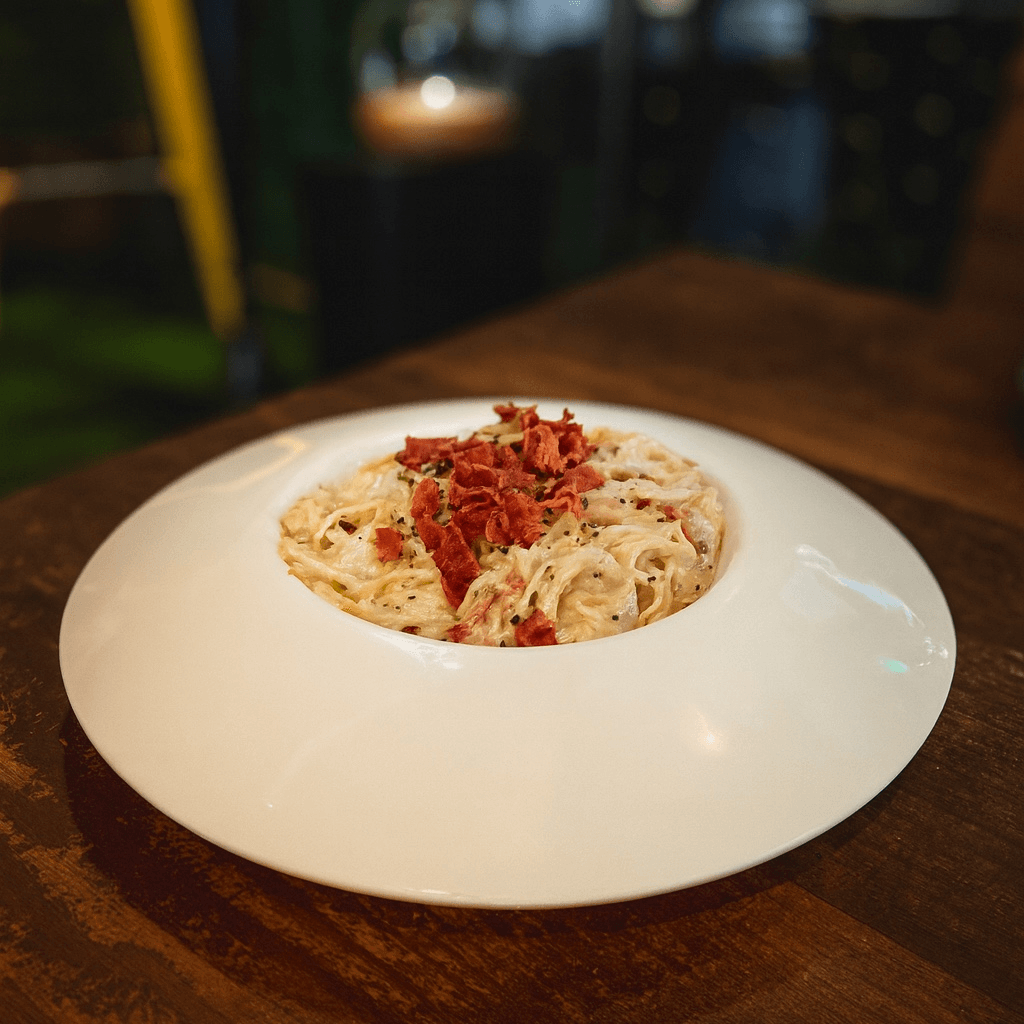 Spaghetti Carbonara.