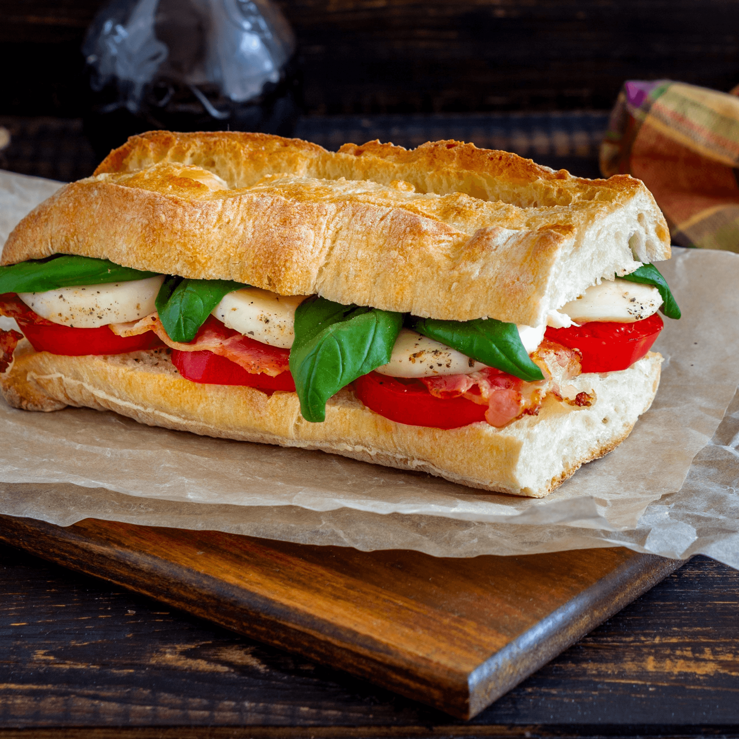 Caprese Sandwich.