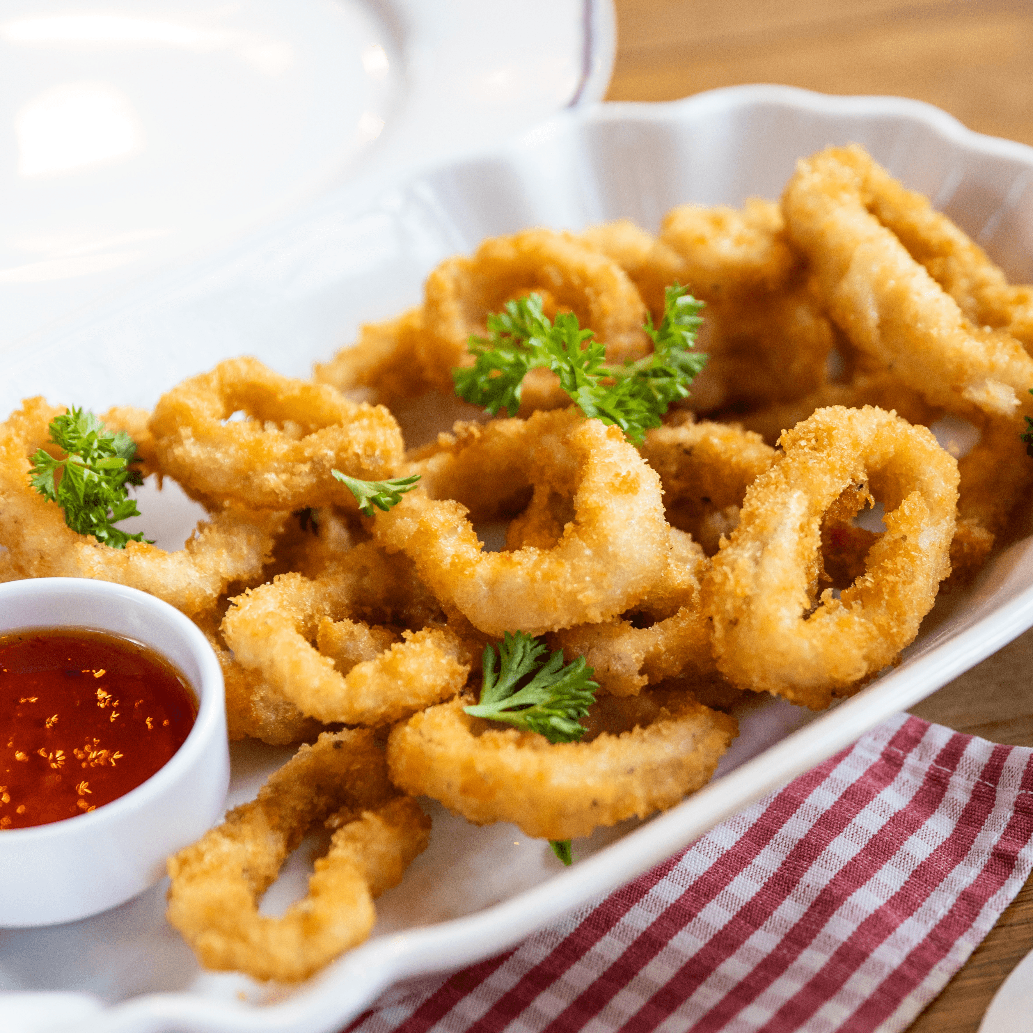 Crispy Calamari.