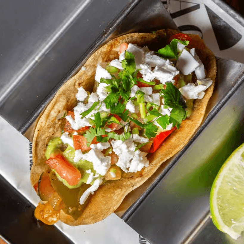 Veggie taco (supreme).