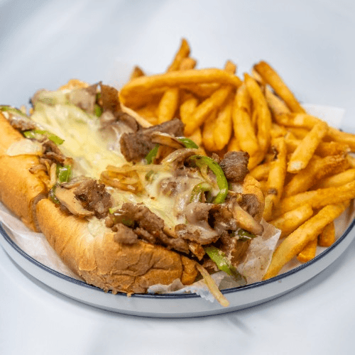Gyro Philly Steak Sandwich.