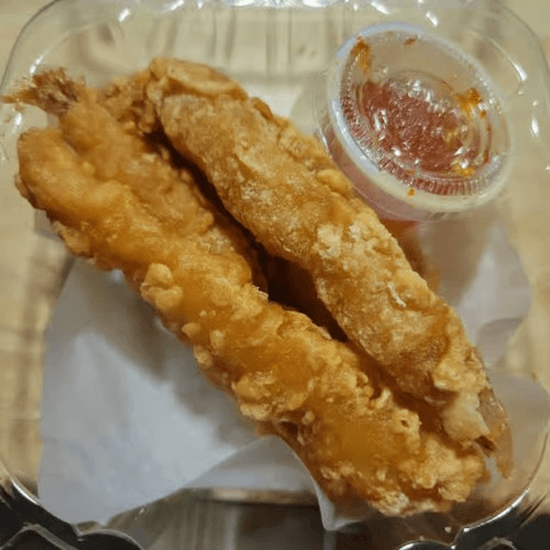 Shrimp Tempura.
