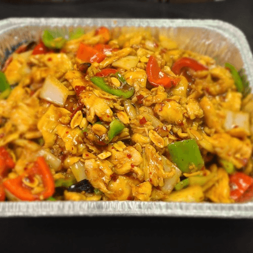 Kung Pao Chicken Tray.