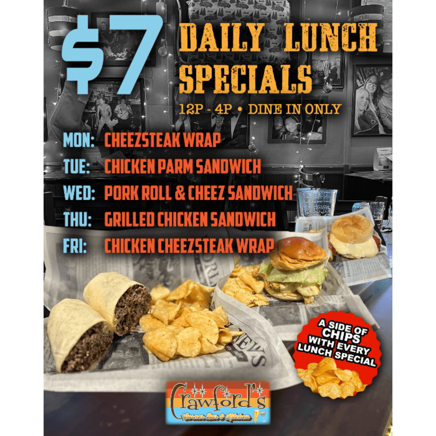 Lunch Specials