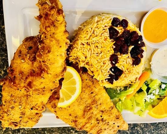 Wild Sole Fried Fish & Chips.