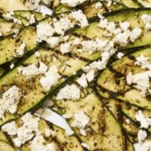 Grilled Zucchini.