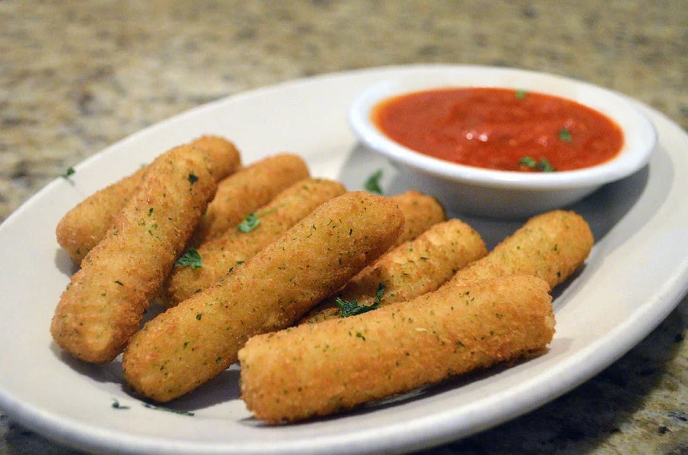 Mozzarella Sticks.