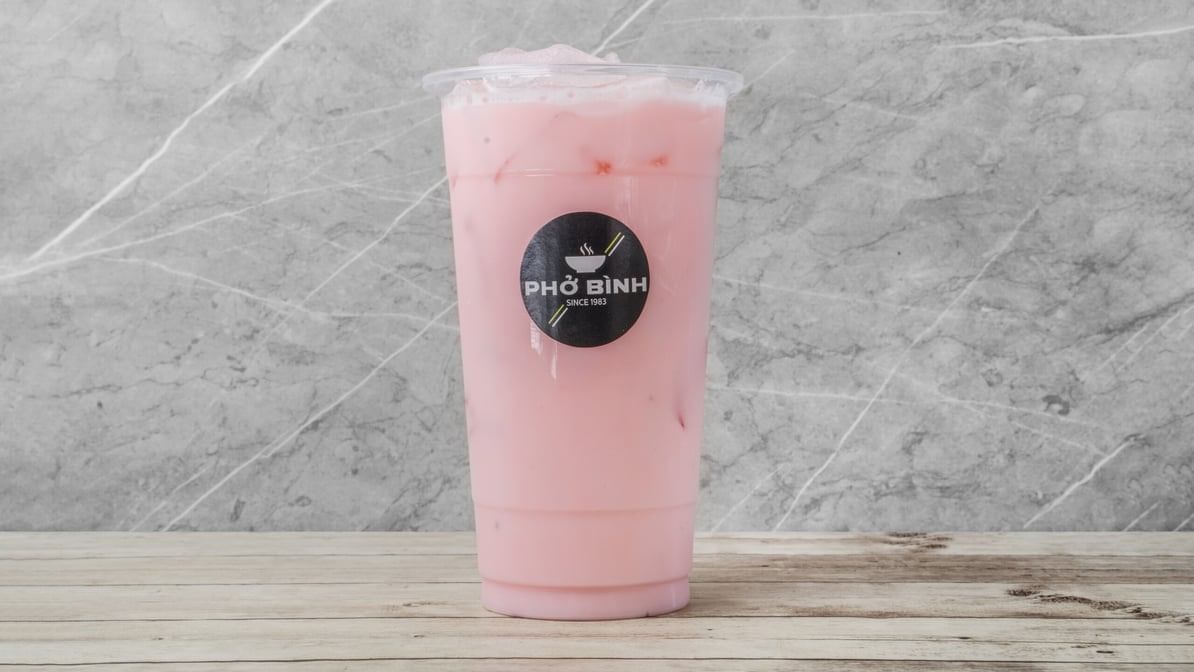 B8: Strawberry Milk Tea.