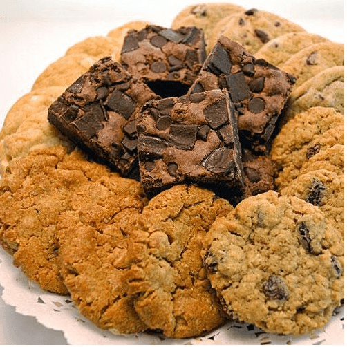 Cookie & Brownie Tray Mix.