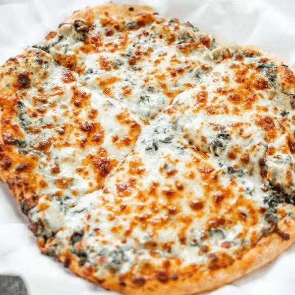 Spinach & Artichoke Pizza.