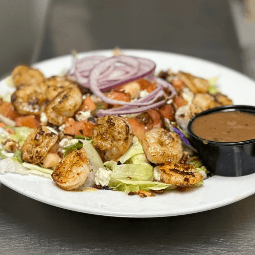 Blackened Walnut Salad