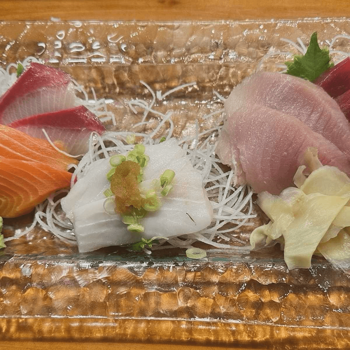 10-piece Sashimi Dinner.