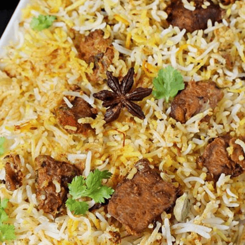 Avakkai Lamb Biryani.