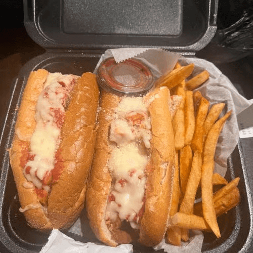 Chicken Parmesan Sub.