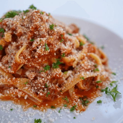 Fettuccine Bolognese