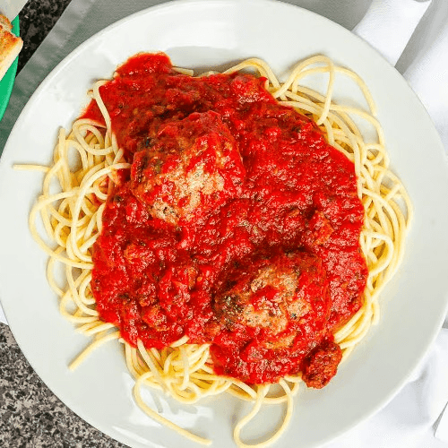 A la Carte Spaghetti with Meatballs