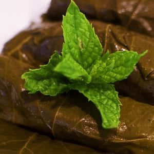 Warak enab / stuffed grape leaves.