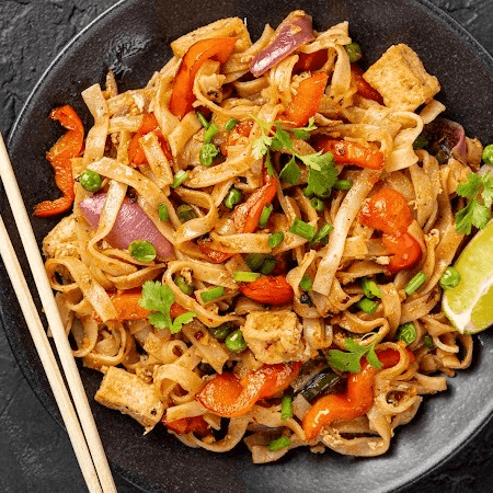 Drunken Noodles Tray.
