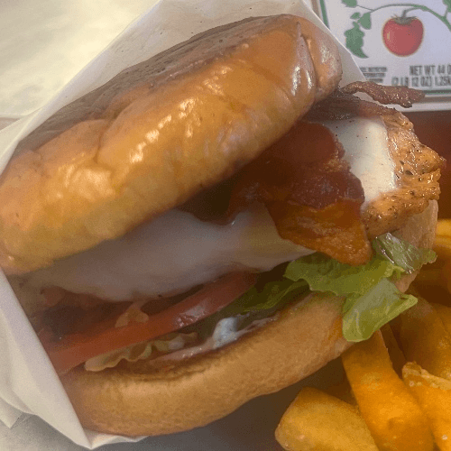 Grilled Chicken Sandwich.