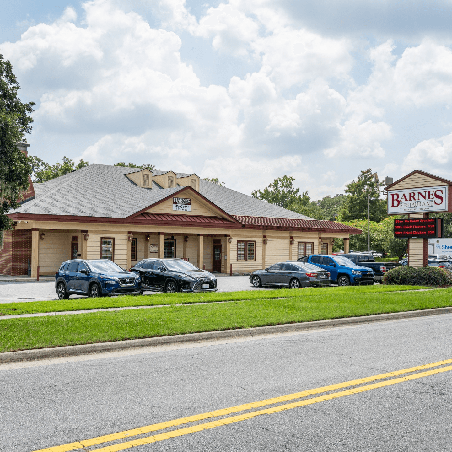 Welcome to Barnes Restaurant