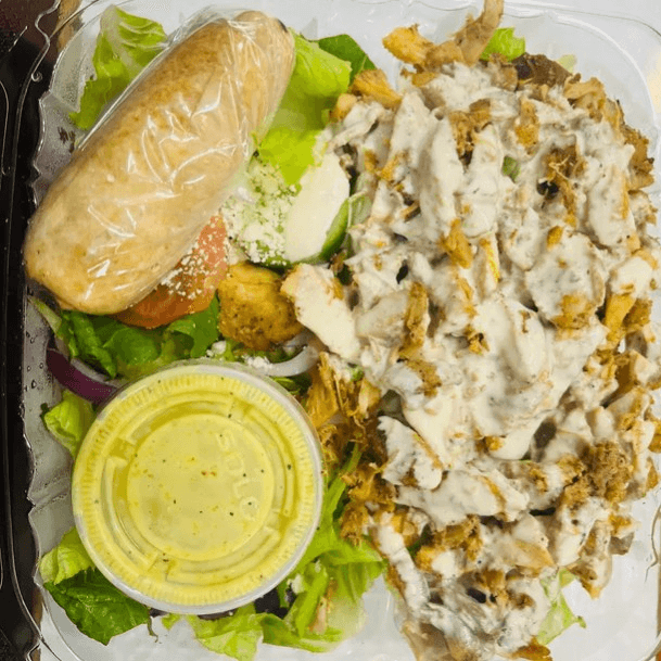 Chicken Shawarma Salad.