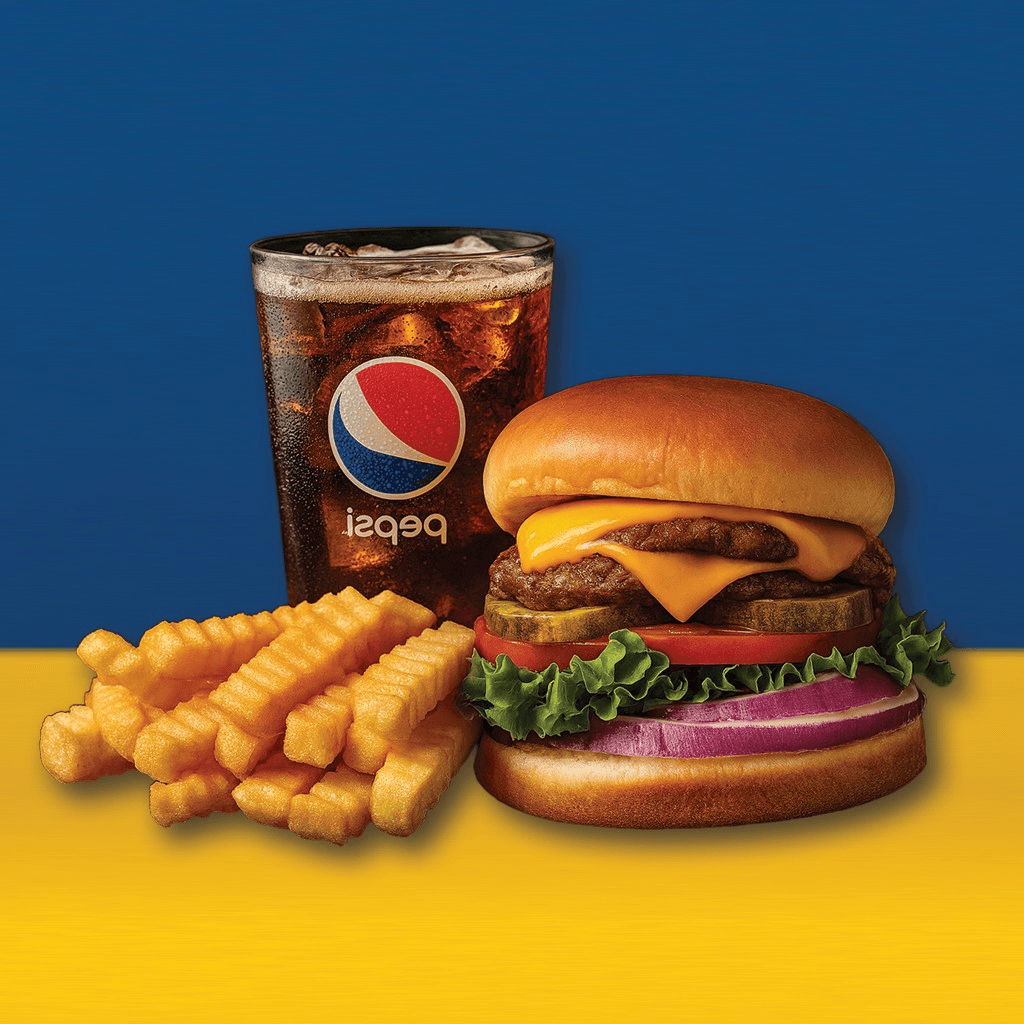 Jr. Double Cheeseburger Combo Special.