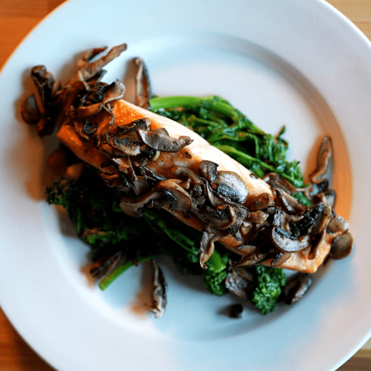 Grilled Salmon Delights at Our Italian Oasis
