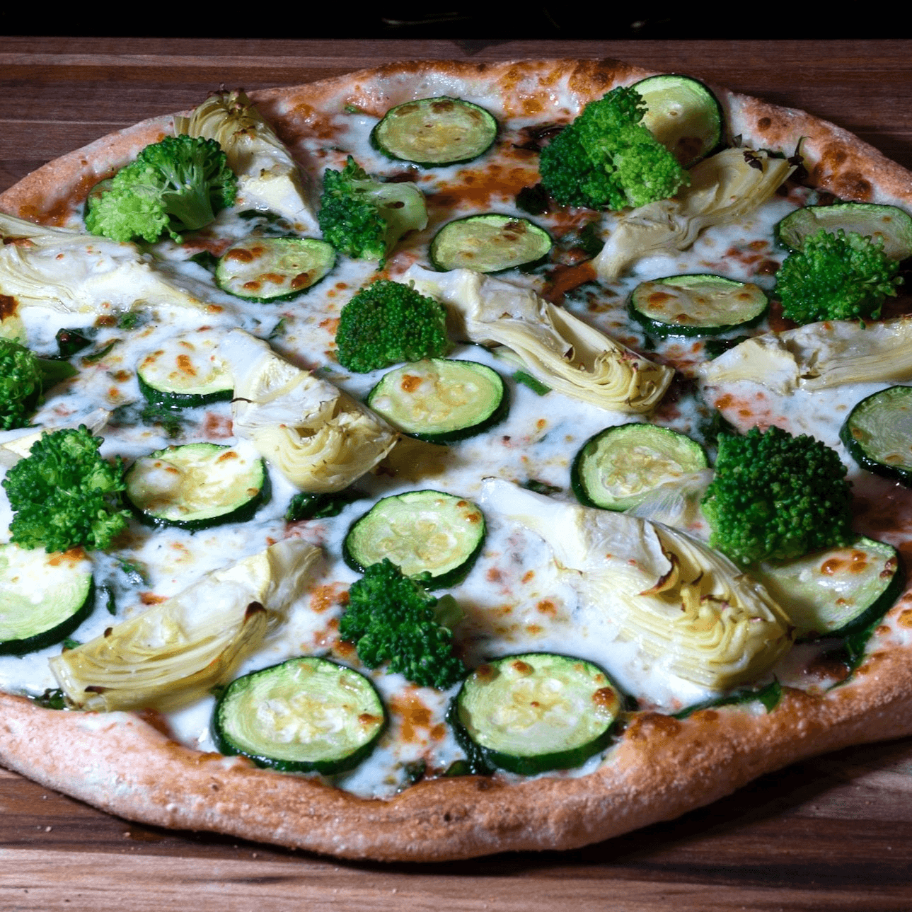 Gourmet Vegetarian Pizza (Extra large).