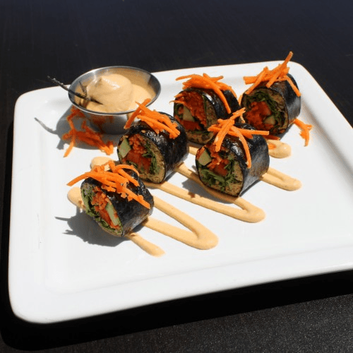 Chickpea Sushi Roll